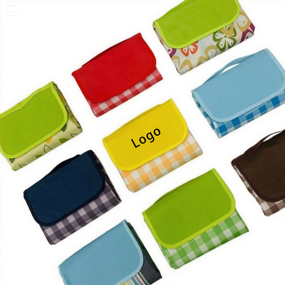 Outdoor picnic waterproof and moisture-proof beach mat 1