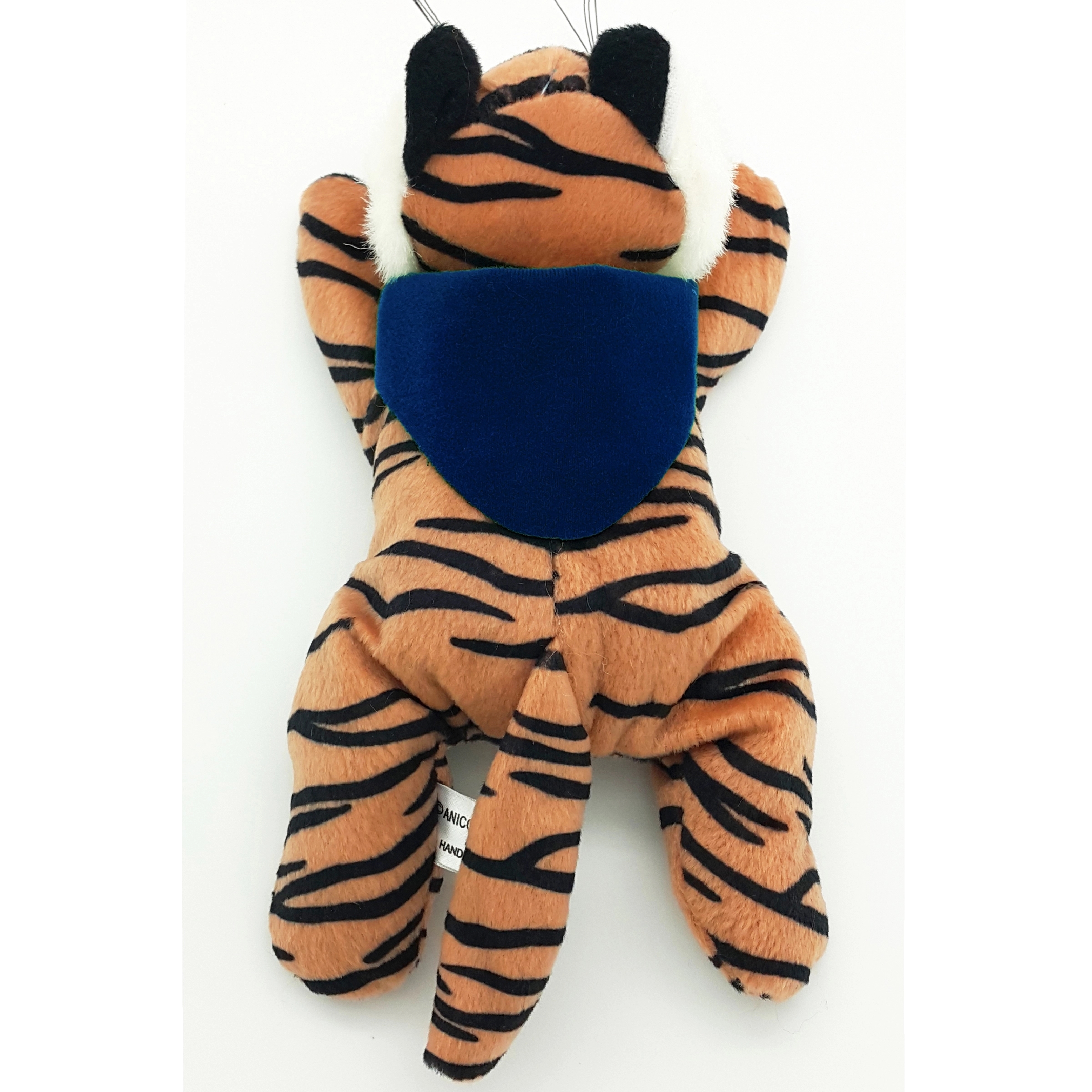 8" Laying Down Beanie Tiger 16