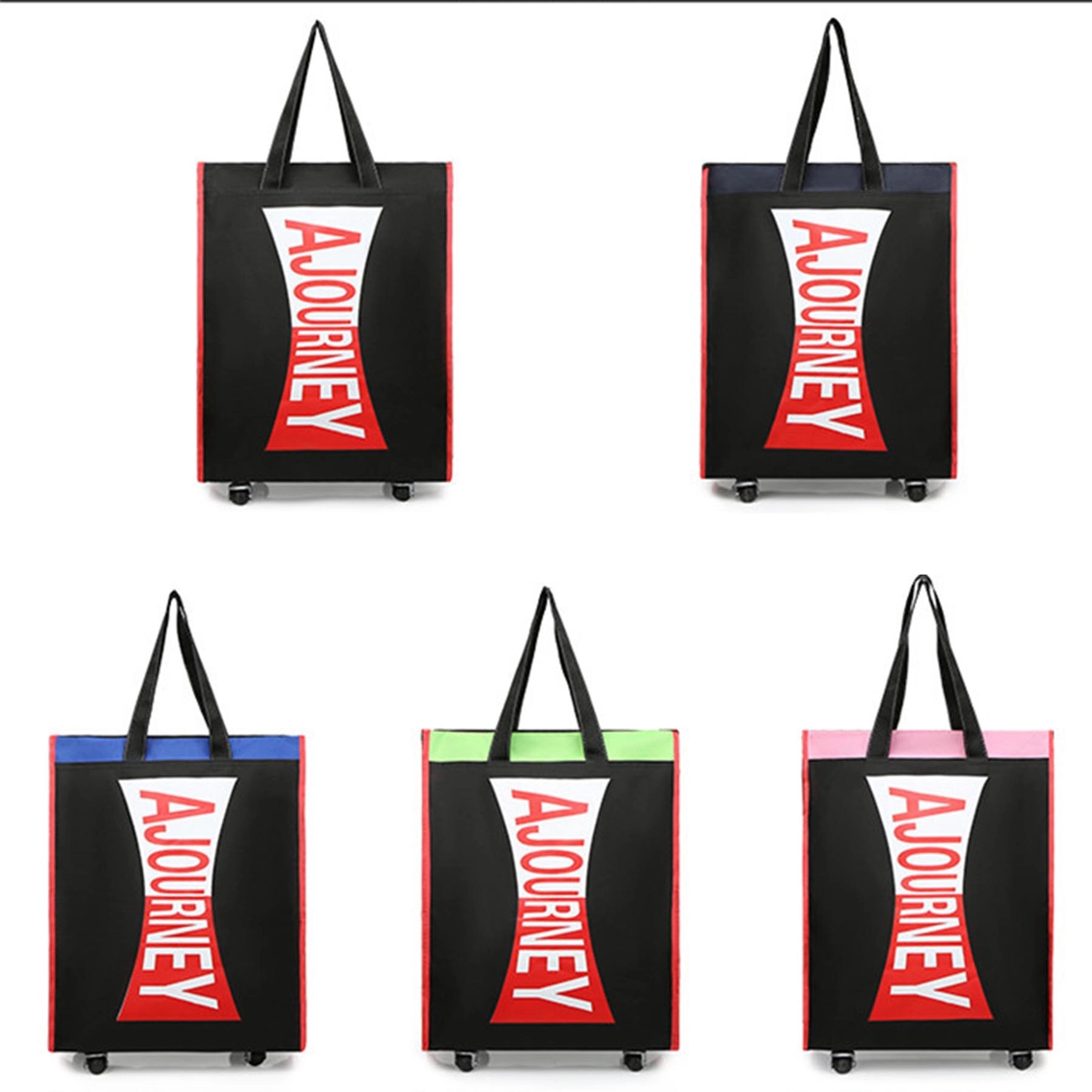 Large Capacity Rolling Tote 9