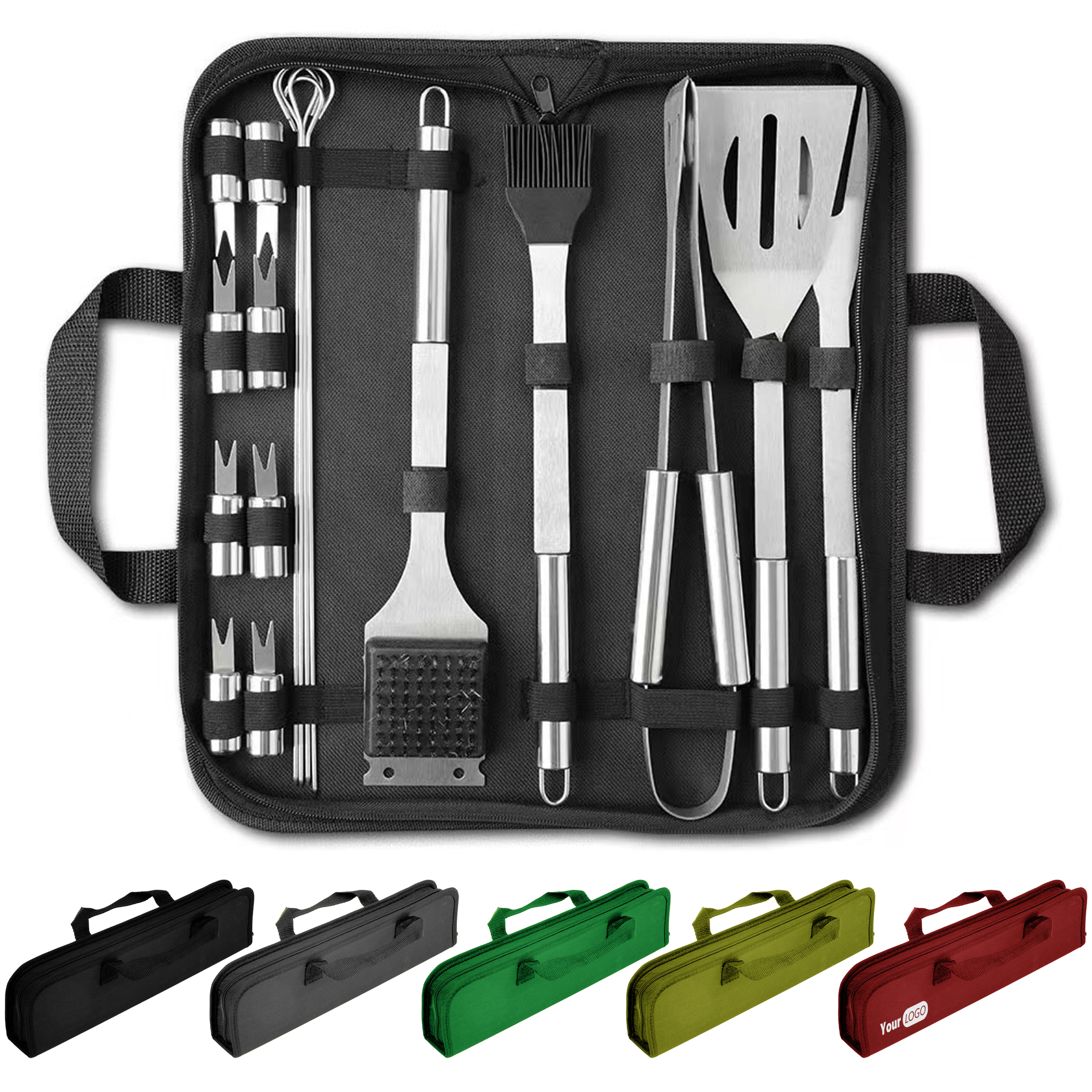 Stainless Steel Complete Bbq Tool Set 3