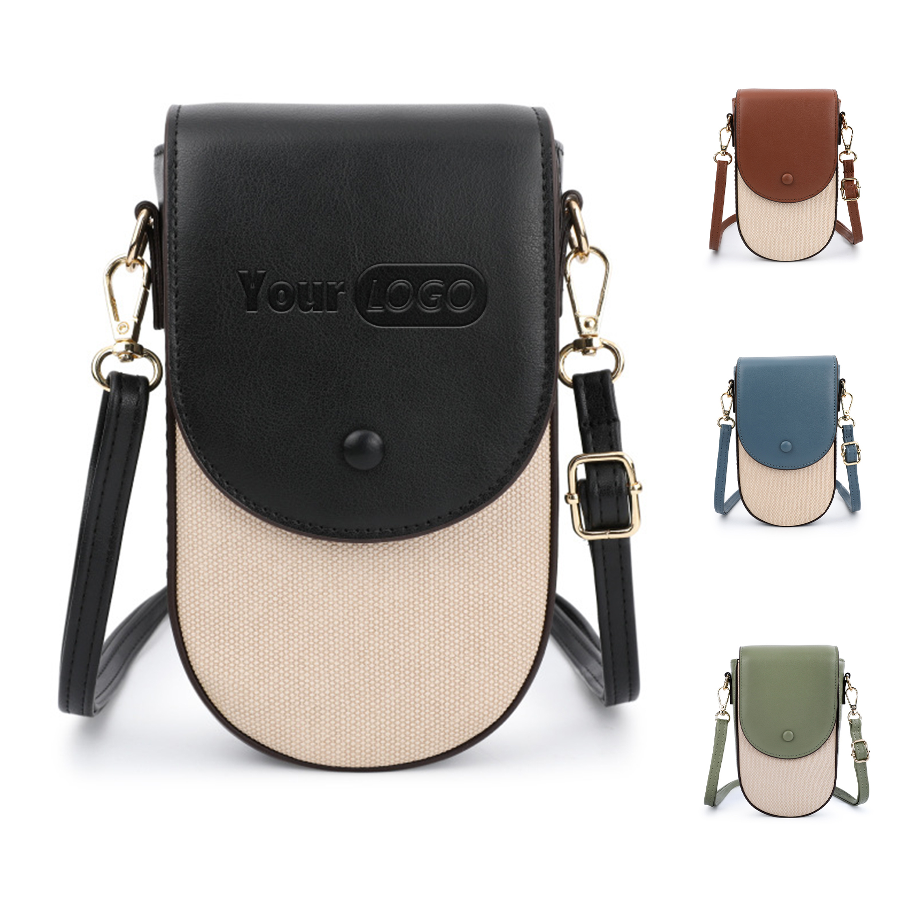 PU Stylish and versatile shoulder cross-body bag 1