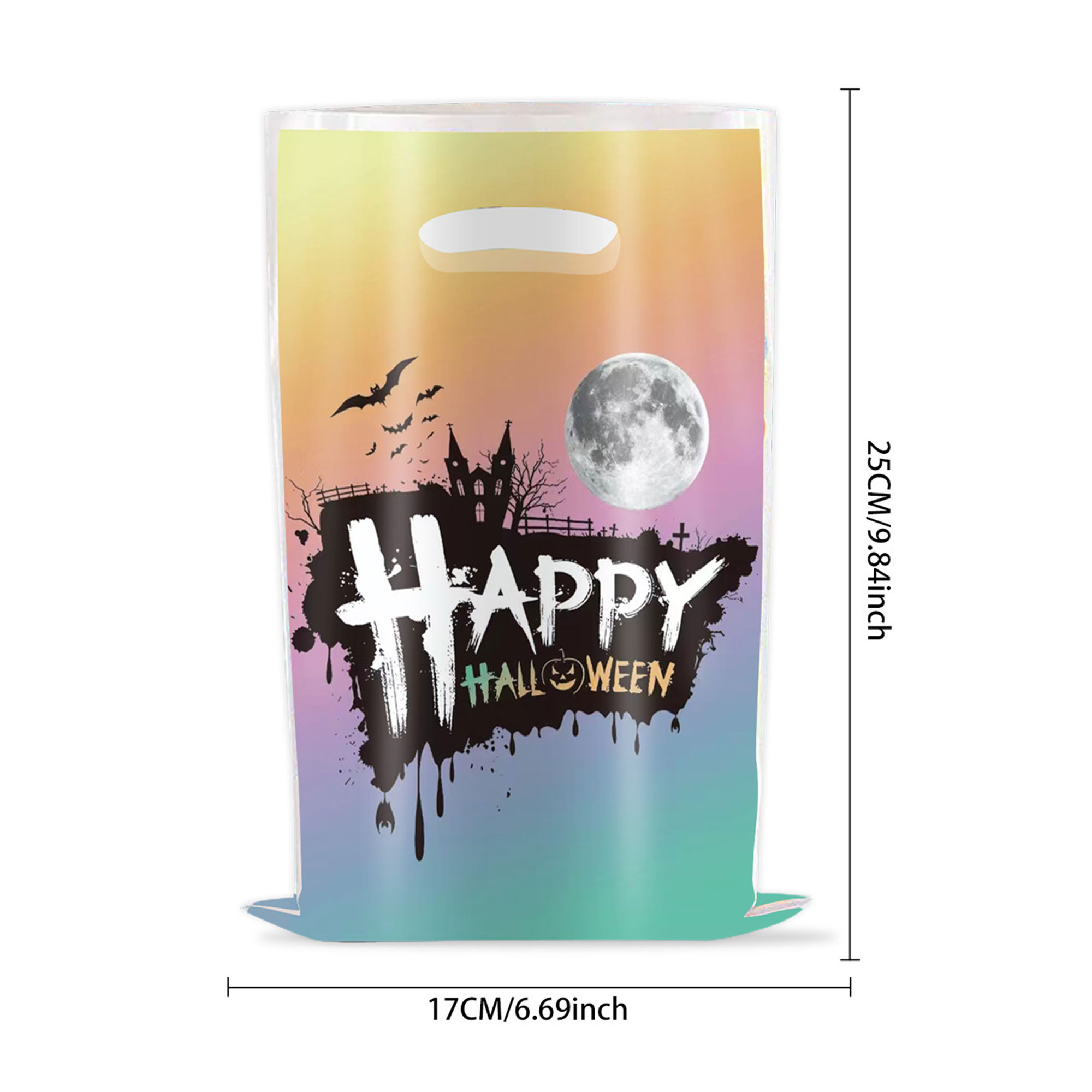 10PCS Halloween Candy Bags for Kids Trick or Treat 2
