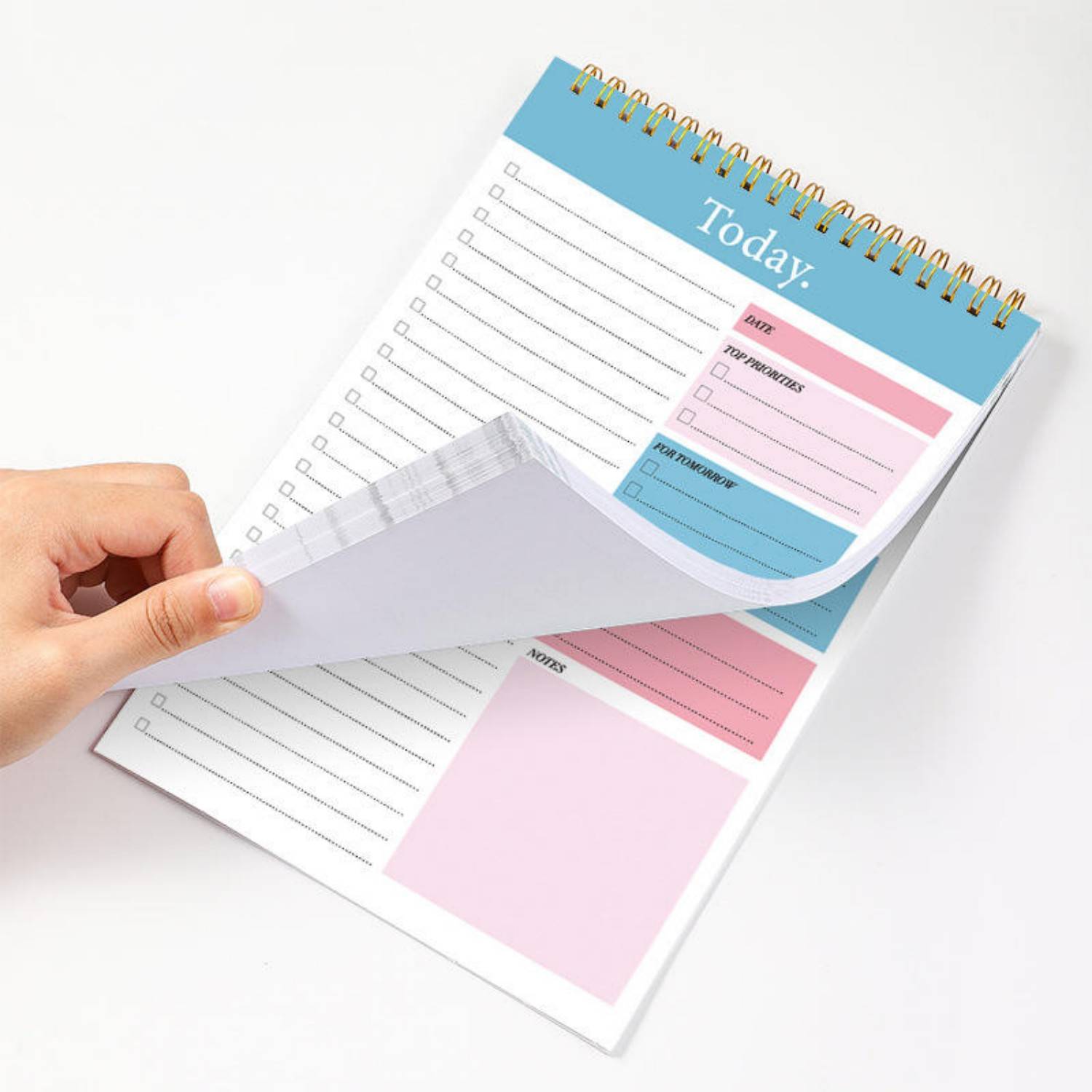 52 Sheets B5 Spiral Weekly Planner Notebook 7