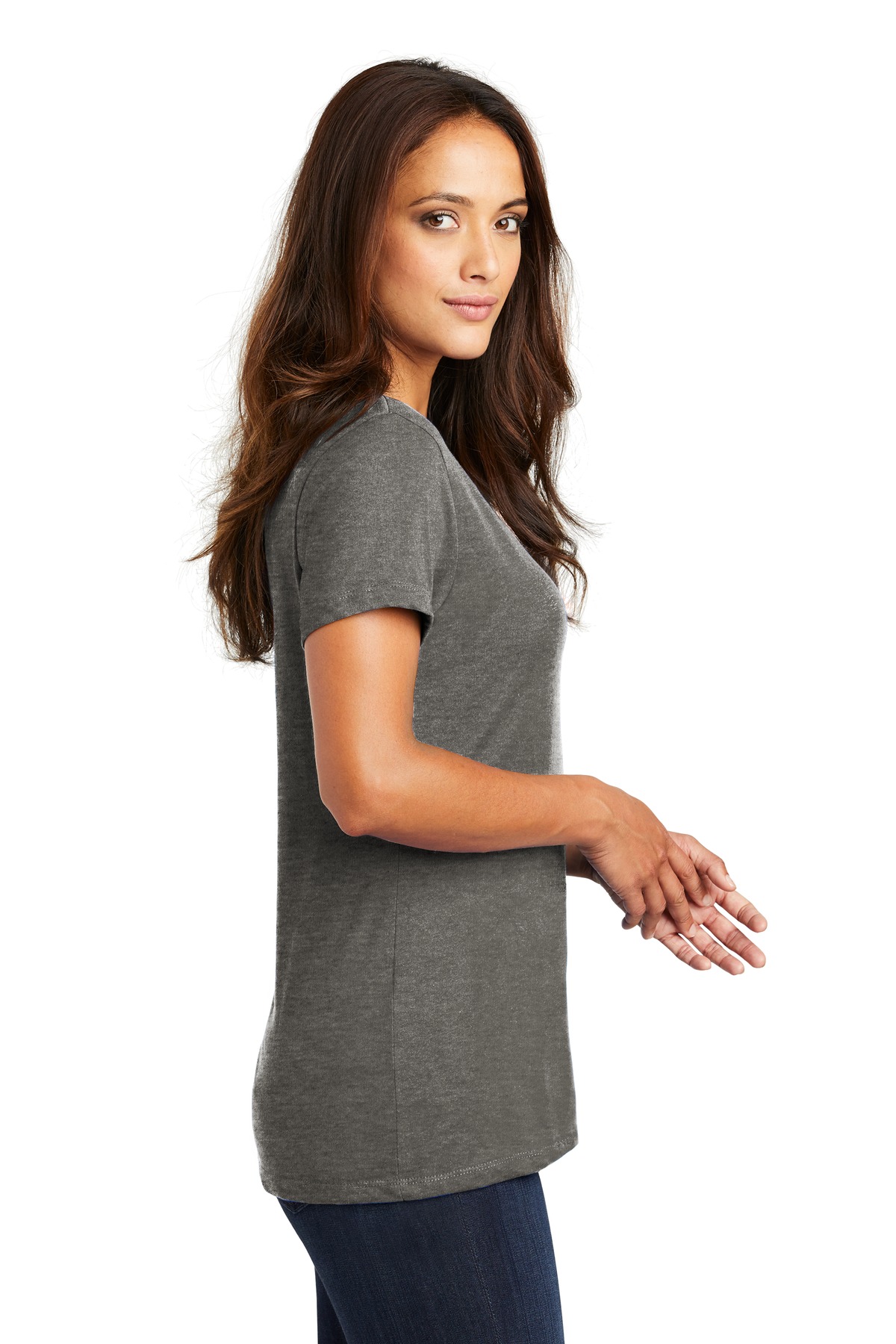District® Women's Perfect Weight V-Neck Tee 72