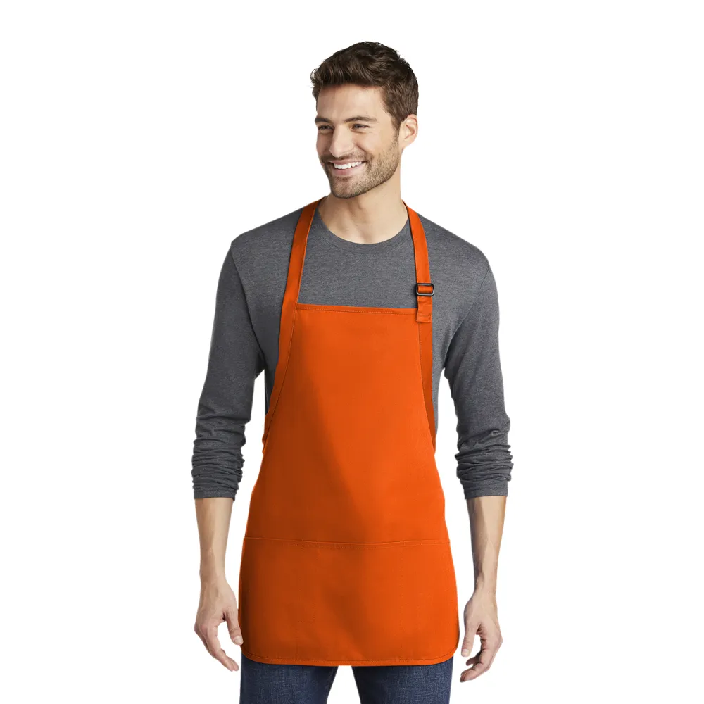 Port Authority Medium-Length Apron with Pouch Pockets 9