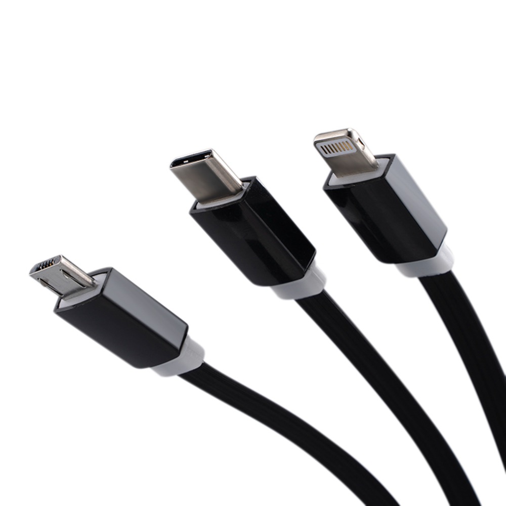Retractable 3-in-1 Multi Charging Cable 4