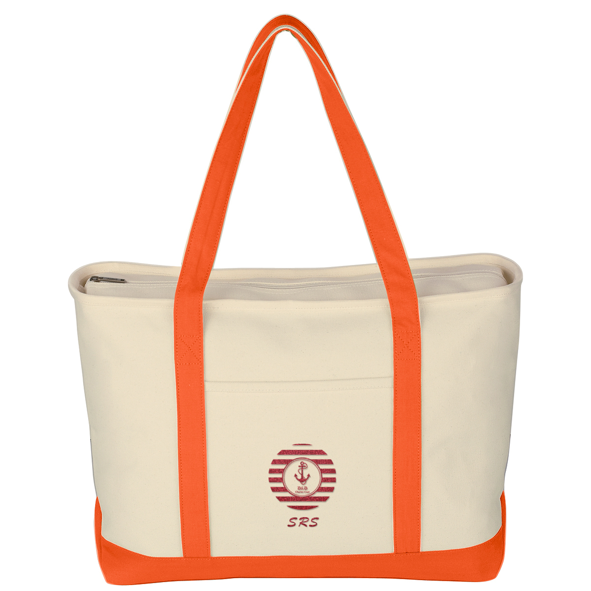Large Starboard Cotton Canvas Tote Bag, custom tote bag with logo imprint 21