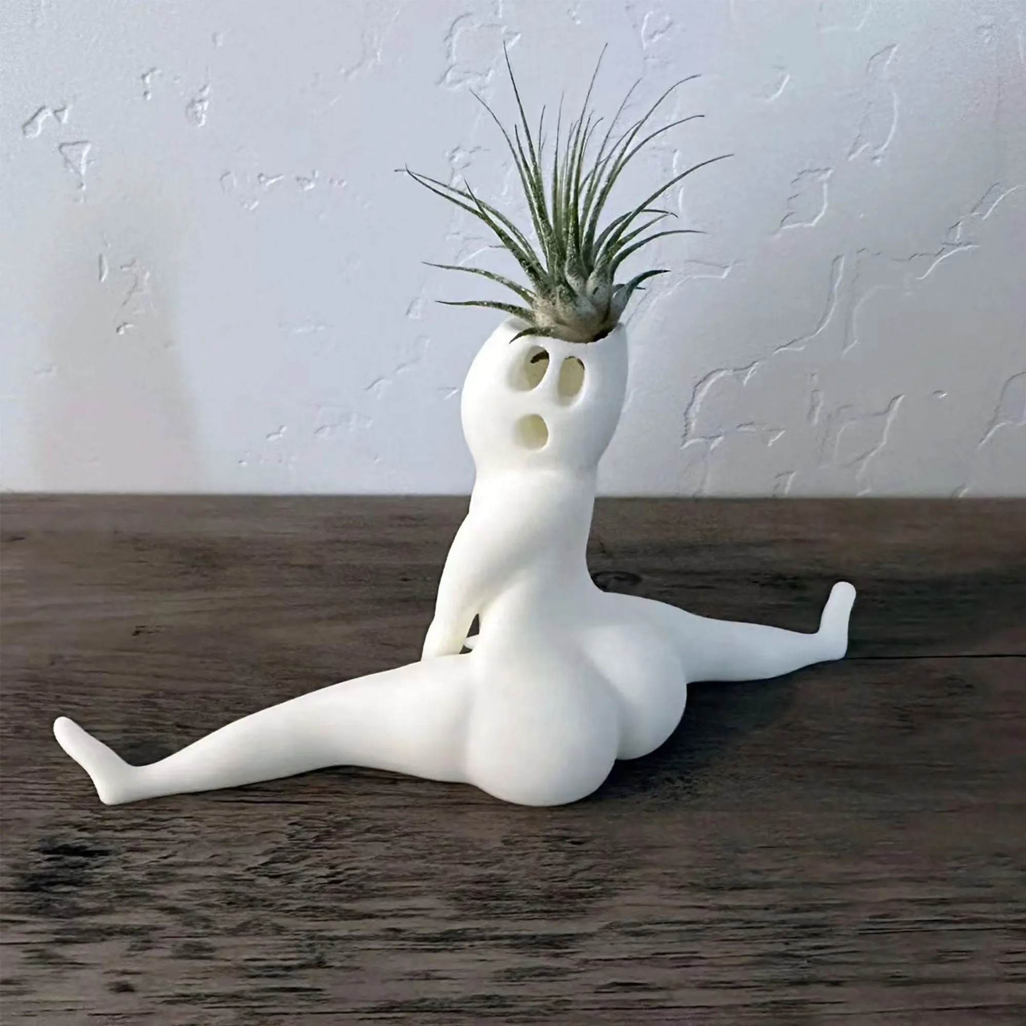 Spooky Cute Ghost Planter Resin Decor For Home Garden 2