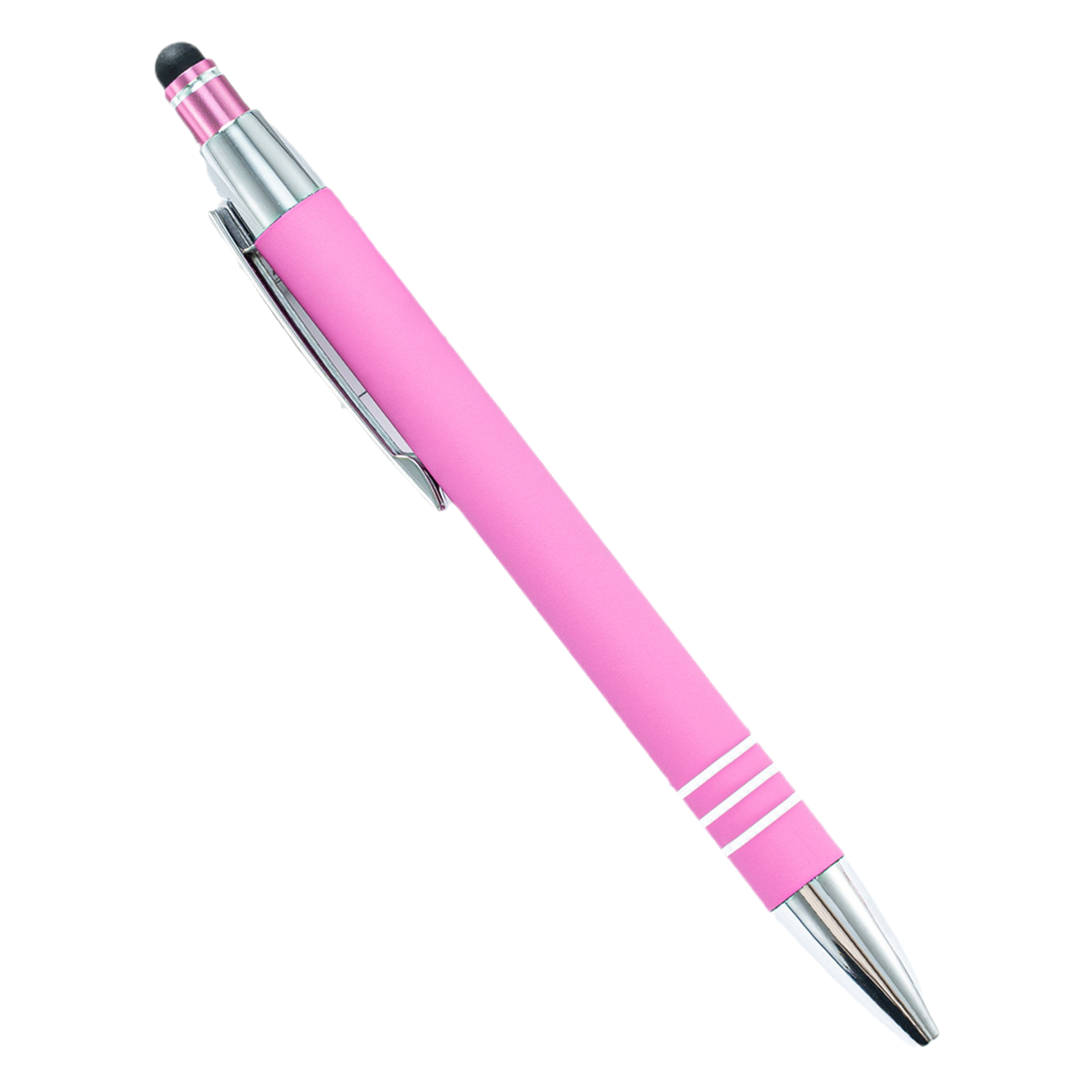 Retractable Ballpoint Pen with Stylus Tip 6