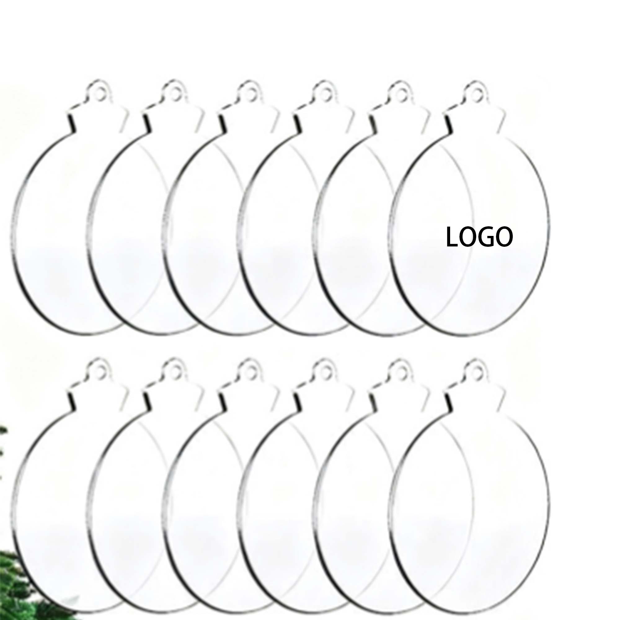 Round Acrylic Ornaments 2