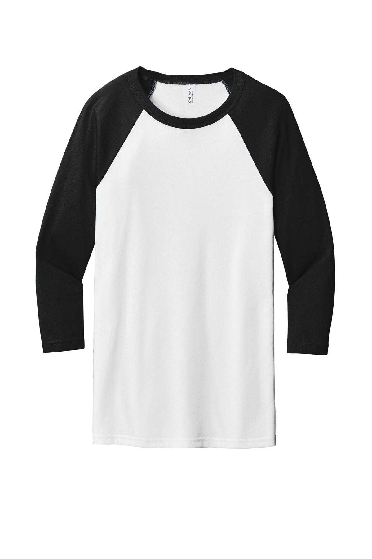 BELLA+CANVAS Unisex 3/4-Sleeve Baseball Tee. BC3200 19