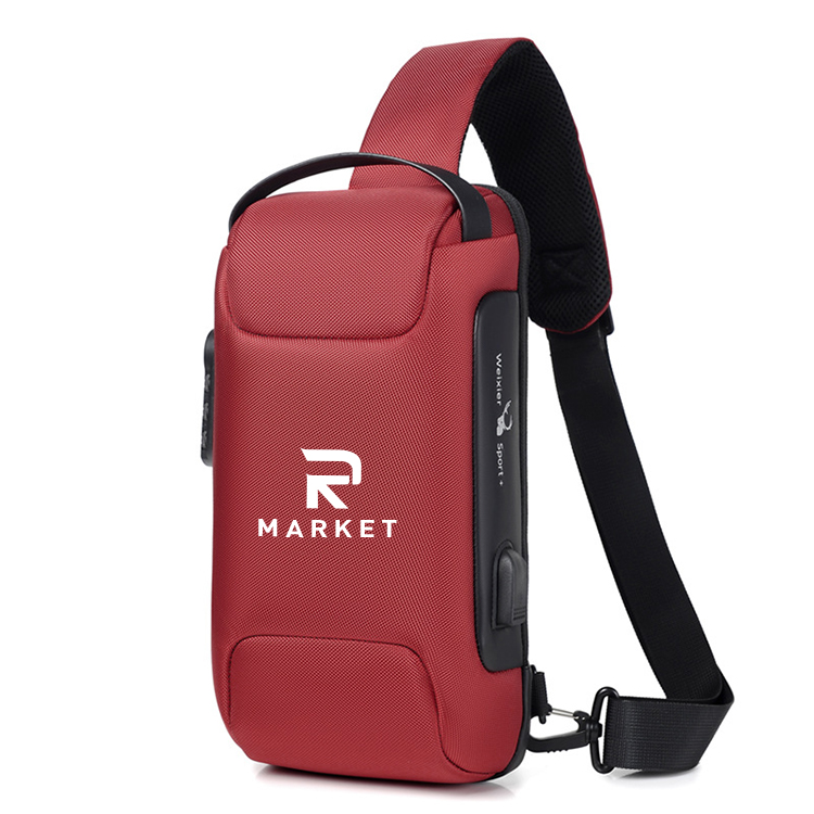 Chest Bag made of high density waterproof carbon fiber material 3