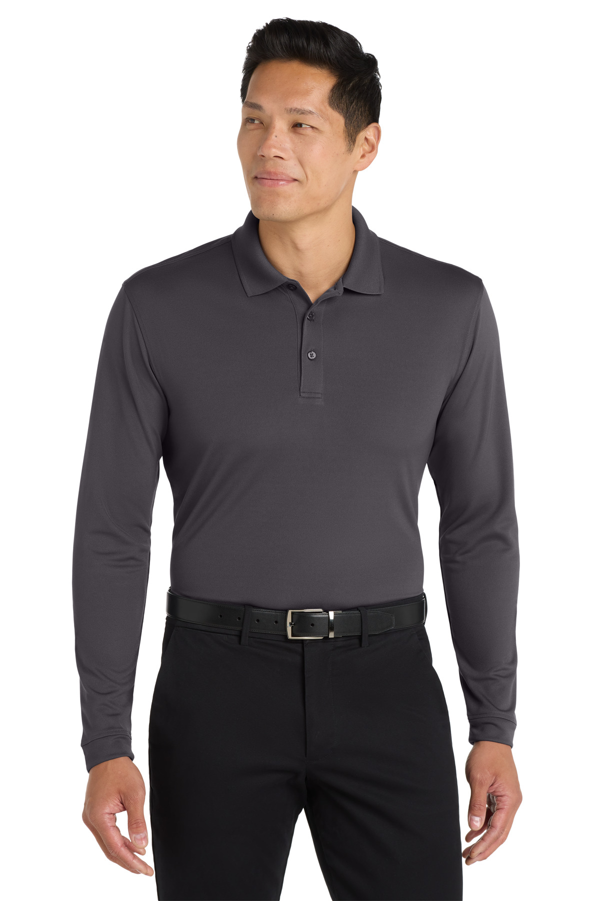 Port Authority Dry Zone UV Micro-Mesh Long Sleeve Polo K110LS 36