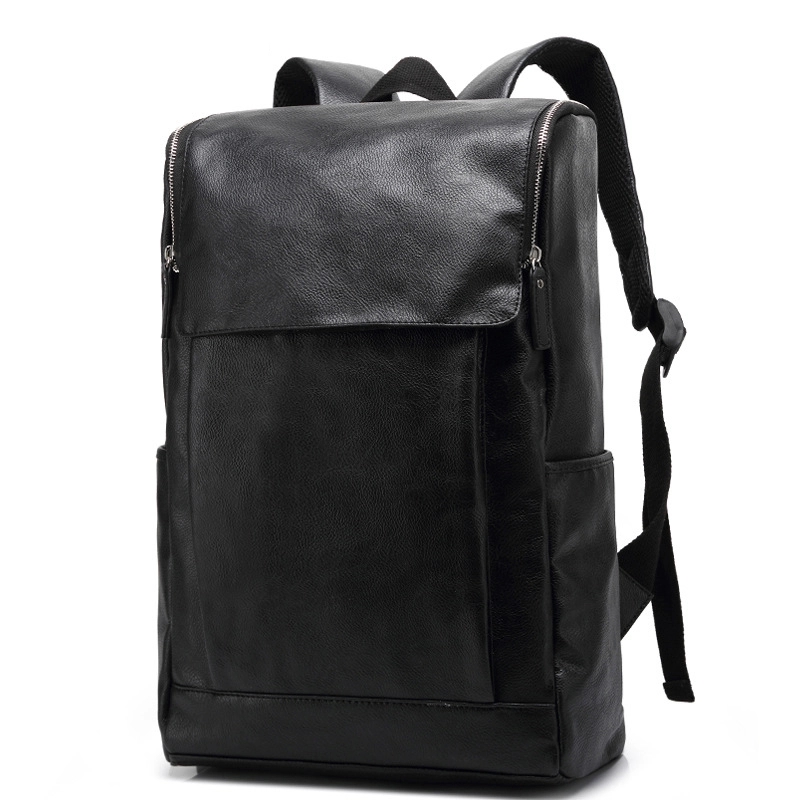 Vintage PU Leather Backpack 3