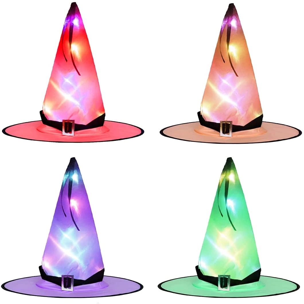 Halloween Glowing Witch Hat 5