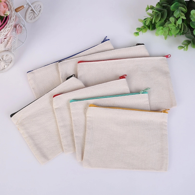 Cotton Canvas Pouch, custom tote bag with logo imprint 2