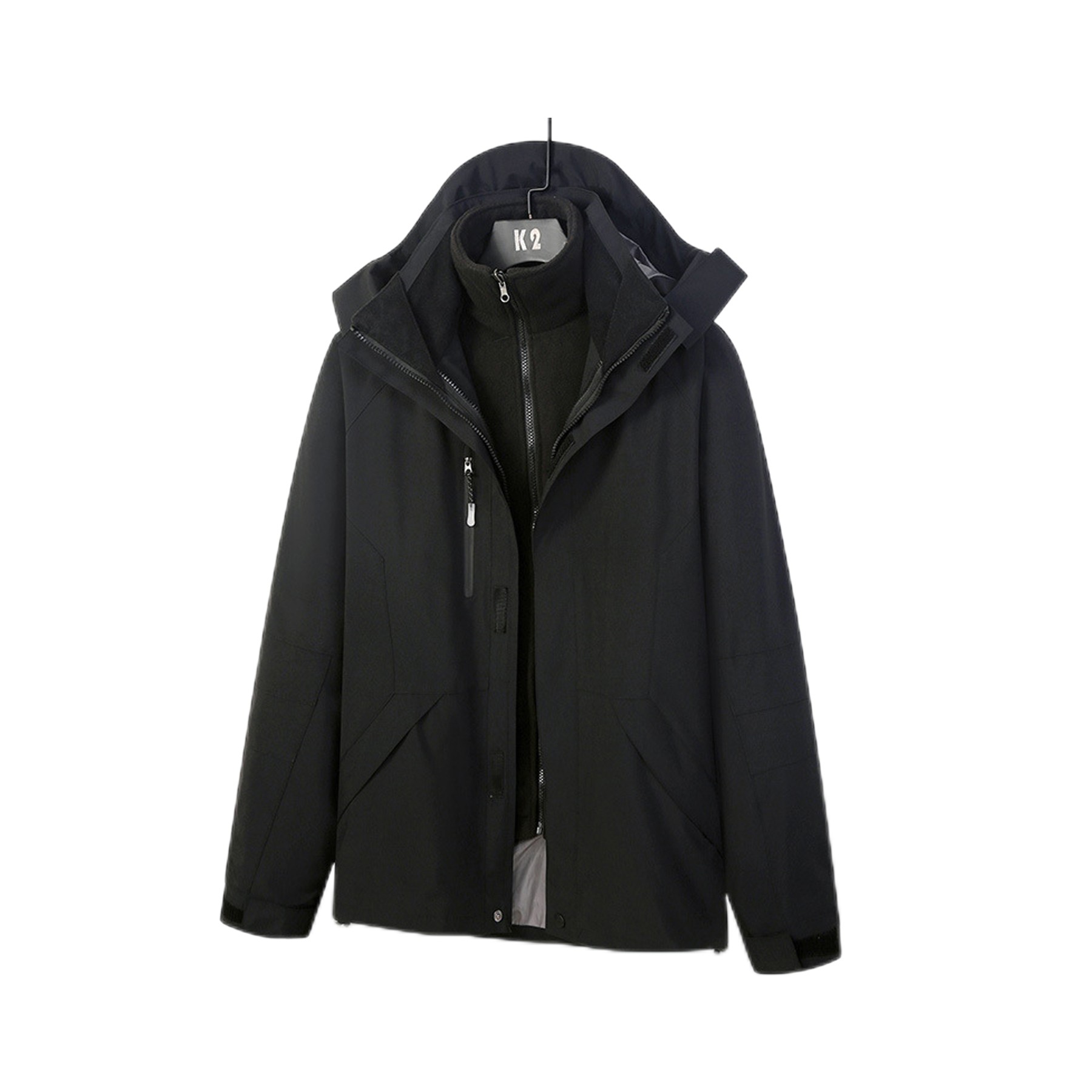 Waterproof Ski Jacket Hooded Windbreakers 13