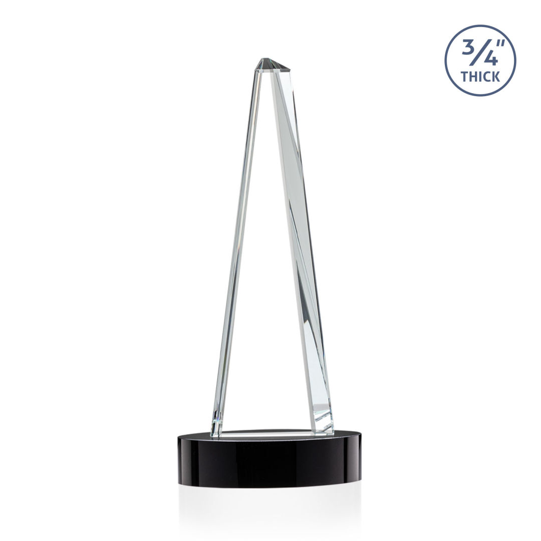 Majestic Tower Award on Alberton Base - Black 10