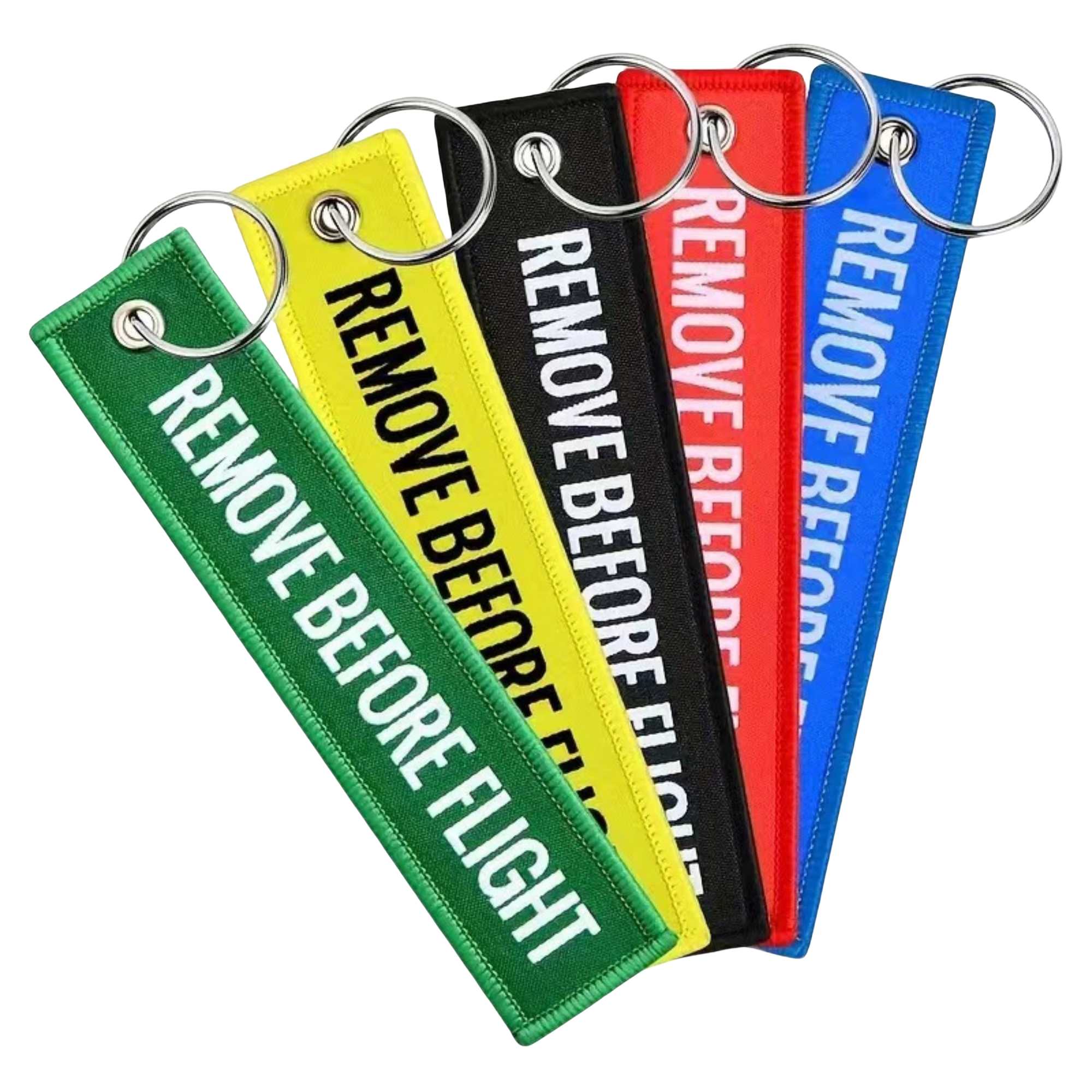 Embroidery Keychain Luggage Tag 2