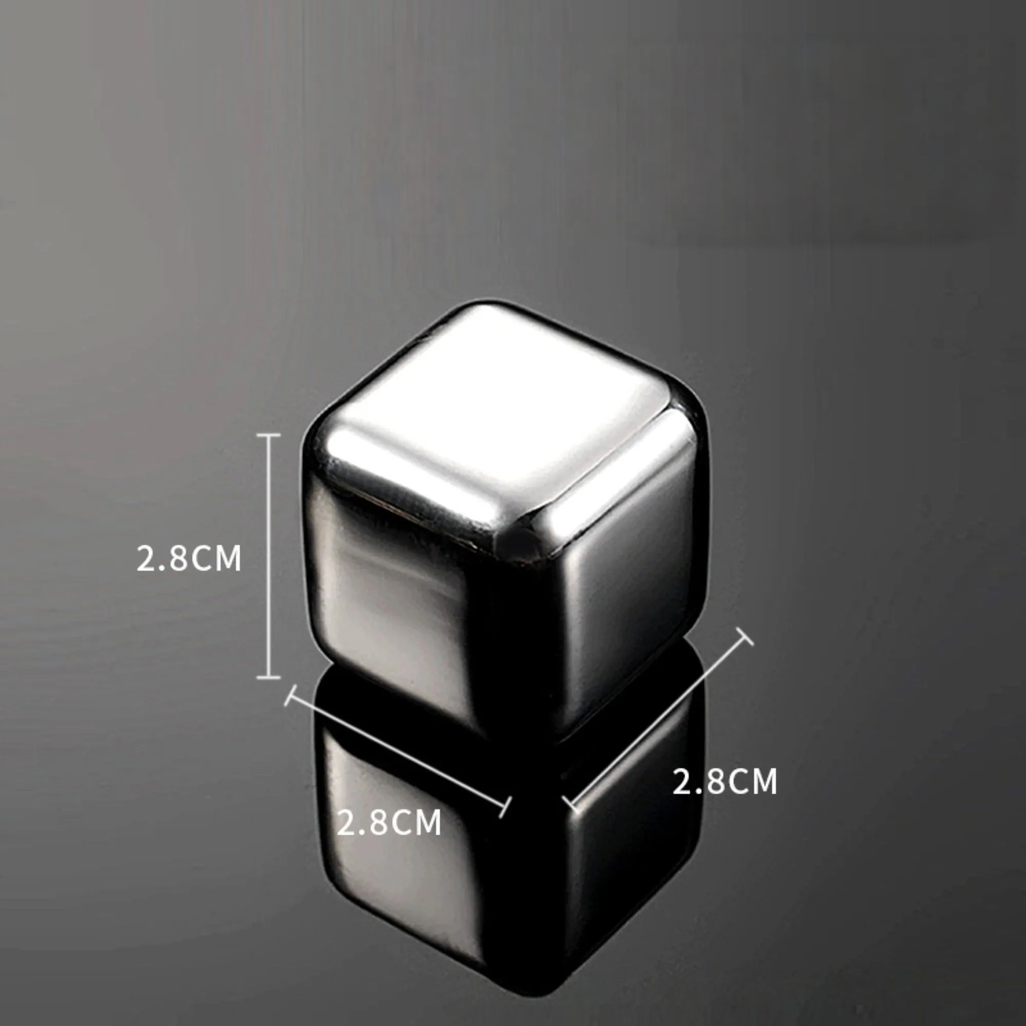 Stainless Steel Reusable Ice Cubes Stones 2