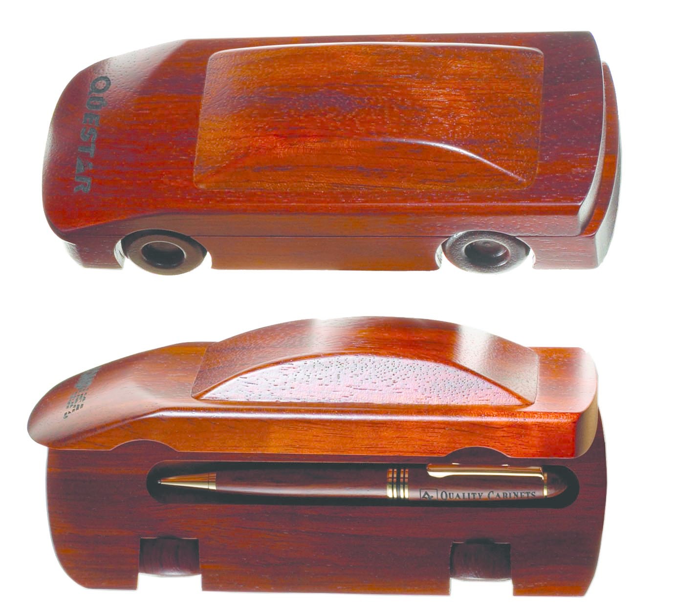 Sports Series Ballpoint Pen in Rosewood Car Case