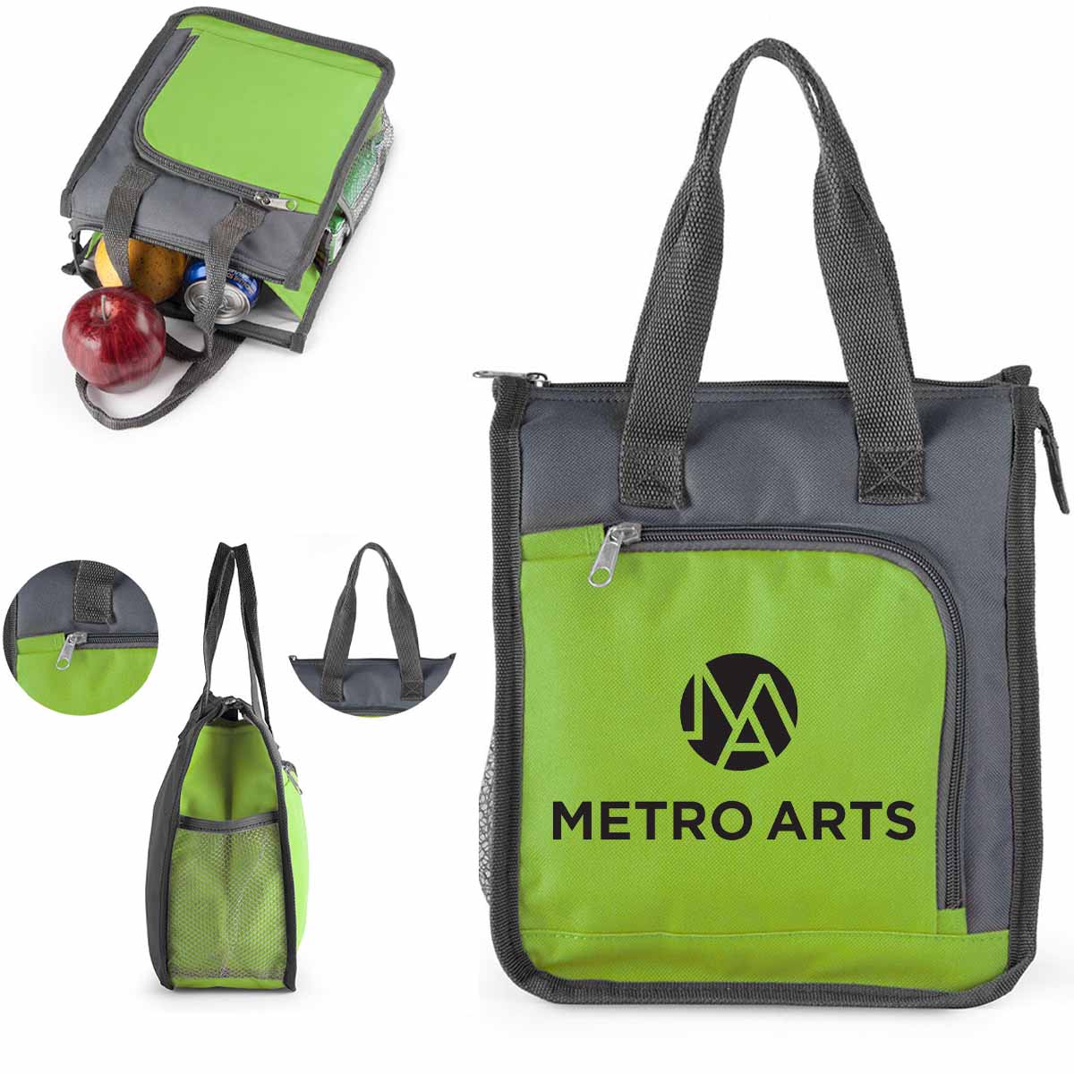 Oxford Cloth Hand-Held Insulated Bag 3