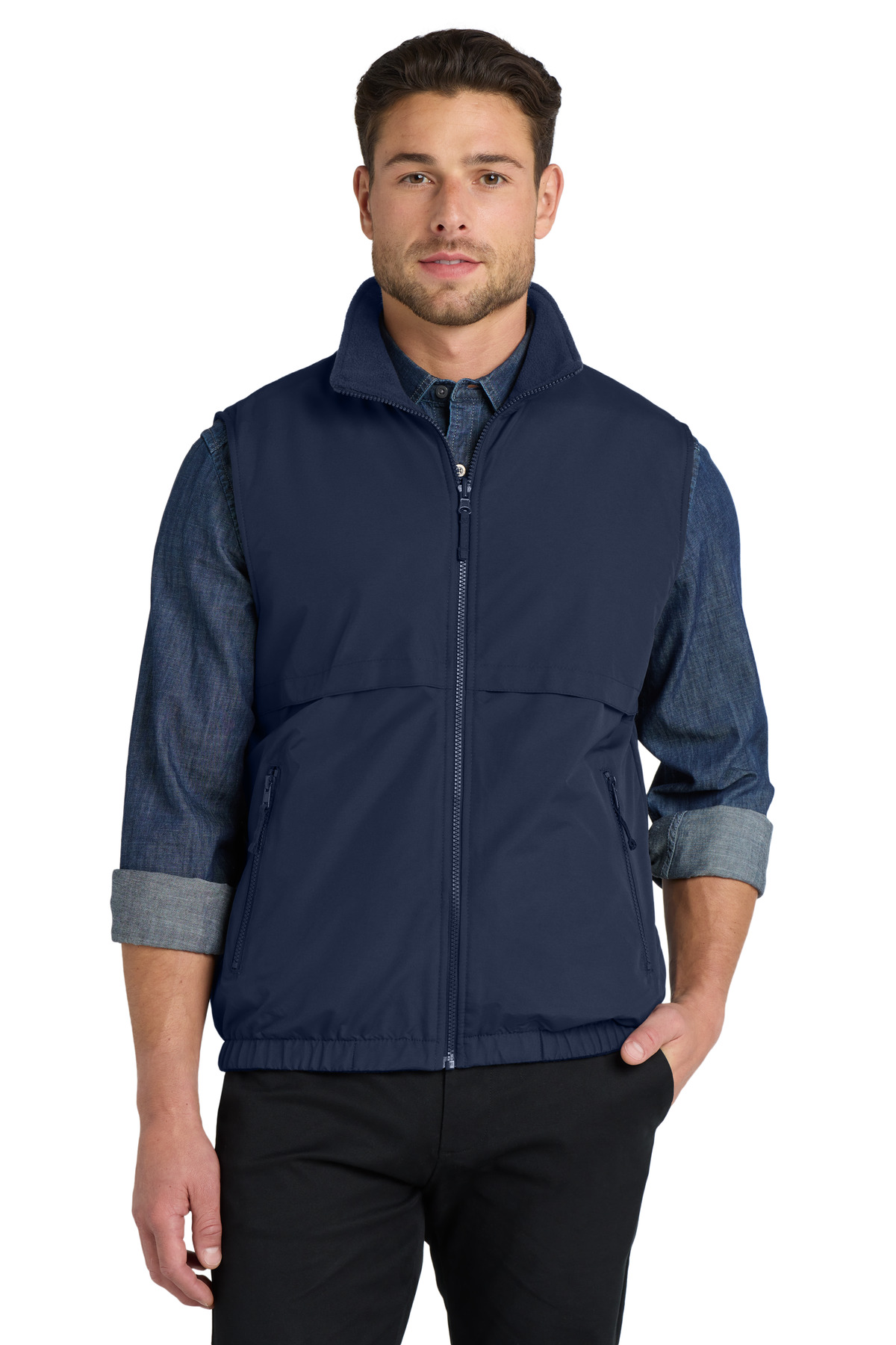 Port Authority Reversible Charger Vest. J7490 1