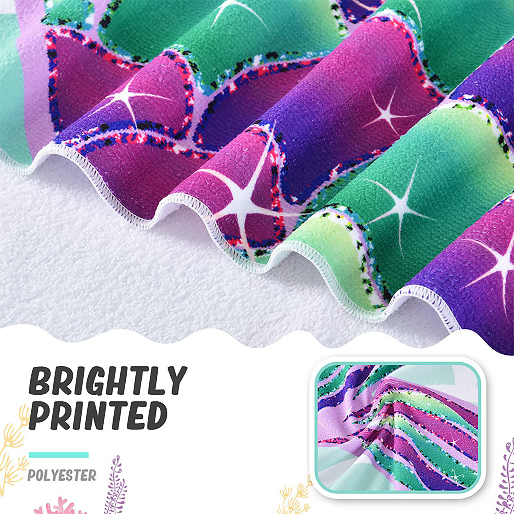 Full Color Microfiber Beach Towel 3