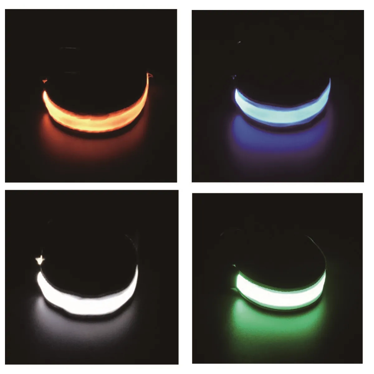 LED Reflective High Visibility  Arm Bands Night Running Gear 5