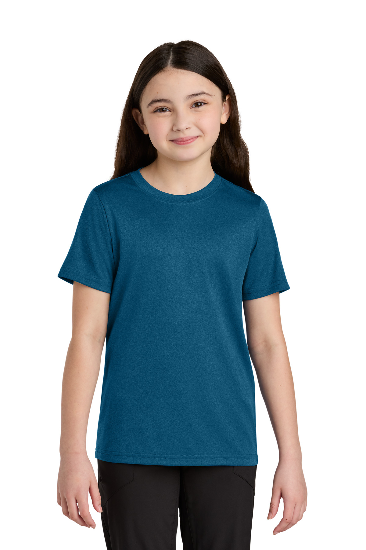 Port & Co Youth Heather Performance Tee PC390Y 39