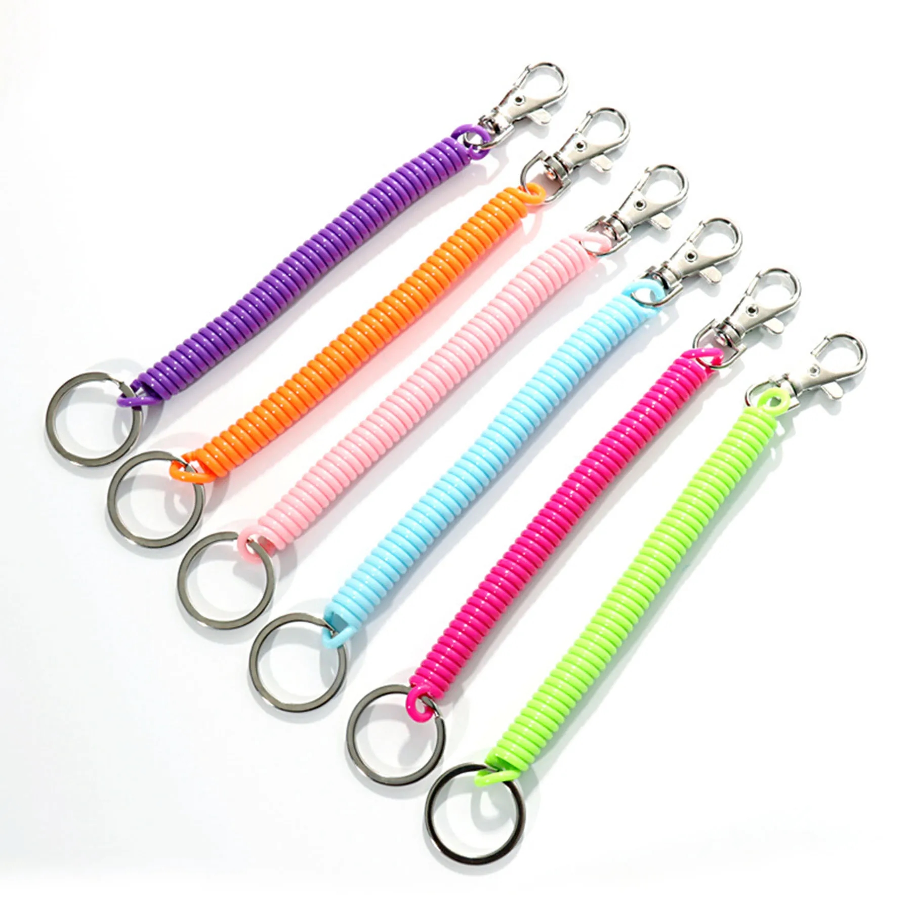 Stretchy Spiral Keyring 3