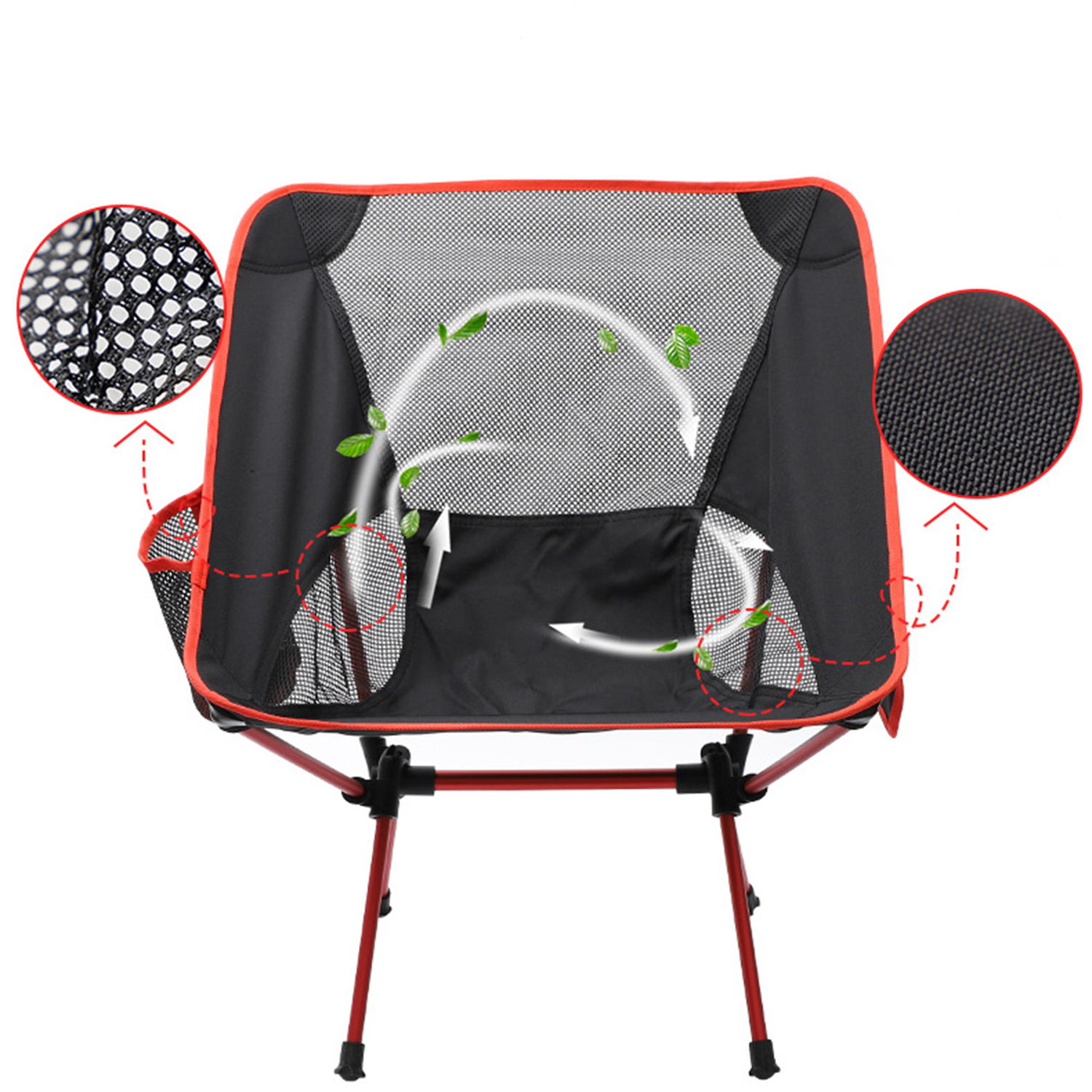 Folding Portable Mesh Camping Chair 2