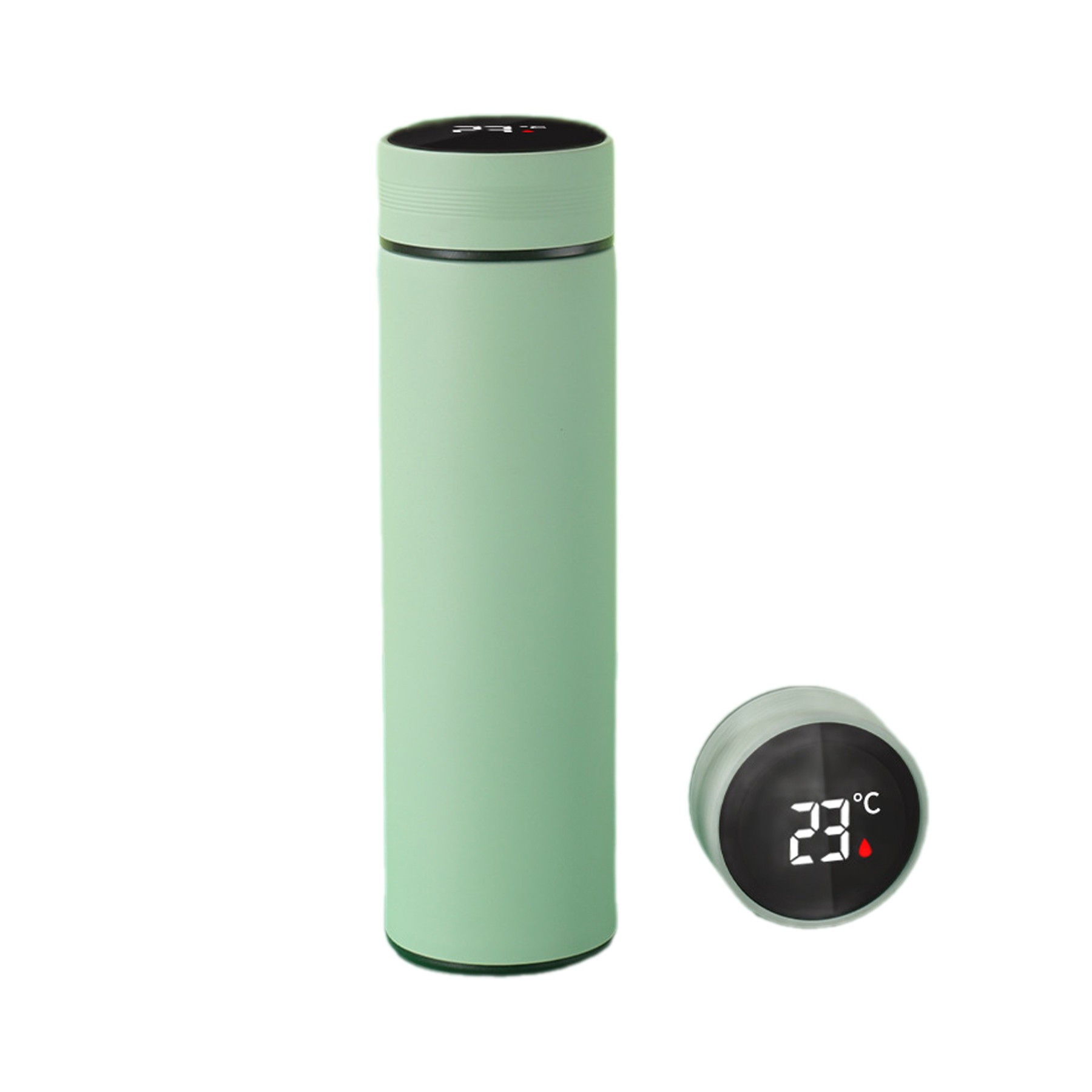 Water Bottle With LED Temperature Display 1