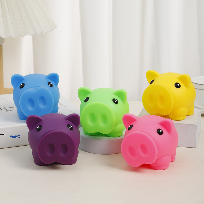 PVC Large Nose Piggy Bank 3