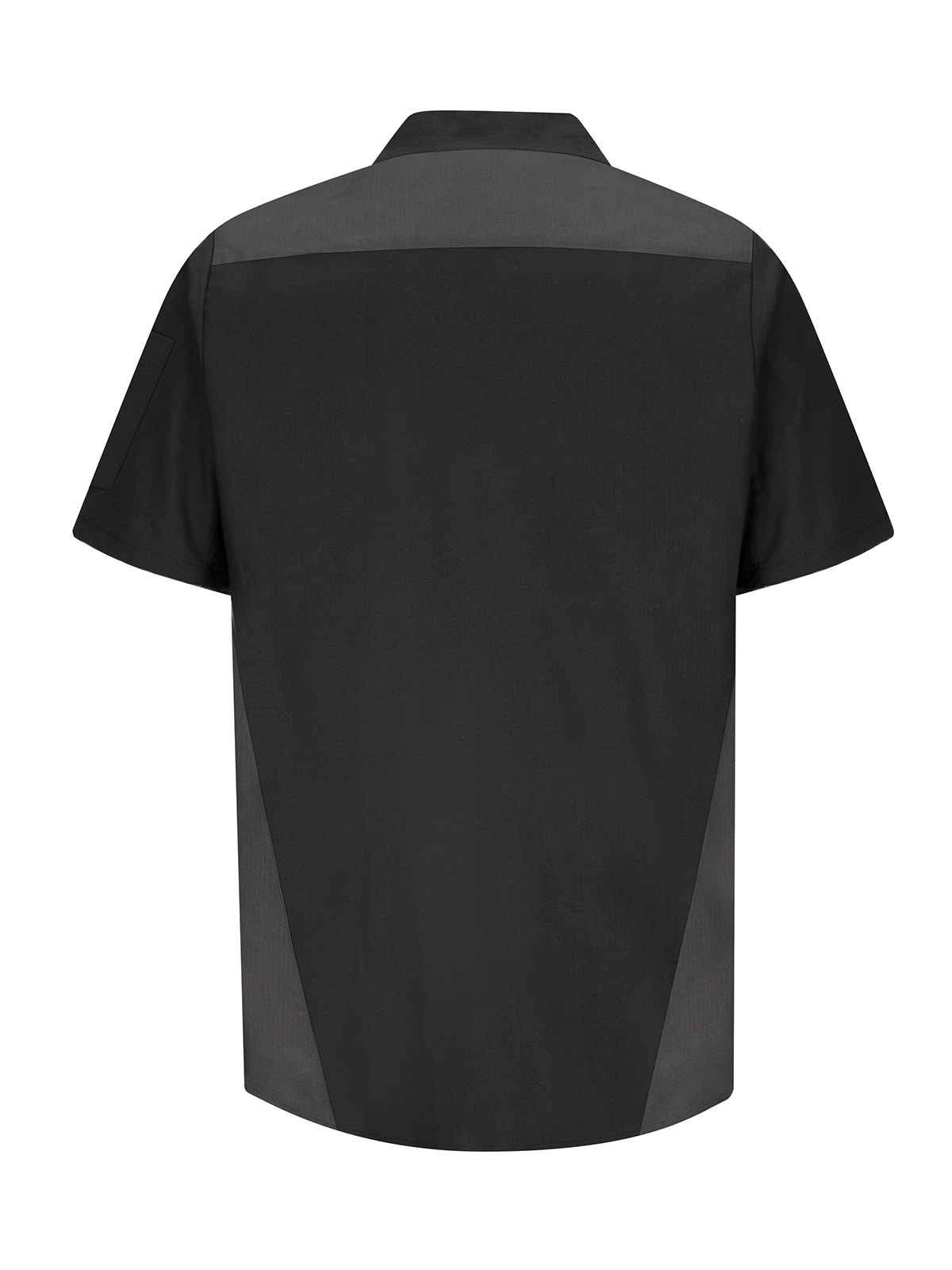 Red Kap Shirts - Men's Short Sleeve Tri-Color Shop Shirt 1