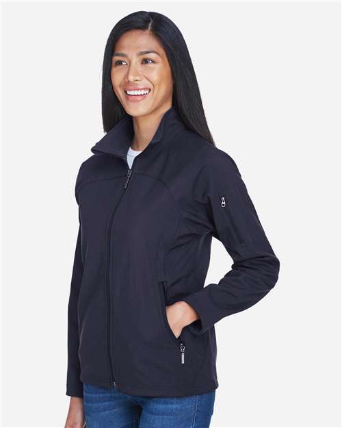 Women's 3-Layer Fleece Performance Soft Shell Jacket - 78034 12