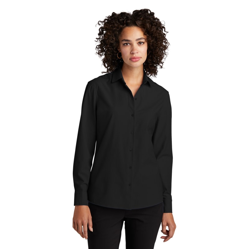 Mercer+Mettle Women's Long Sleeve Stretch Woven Shirt 7
