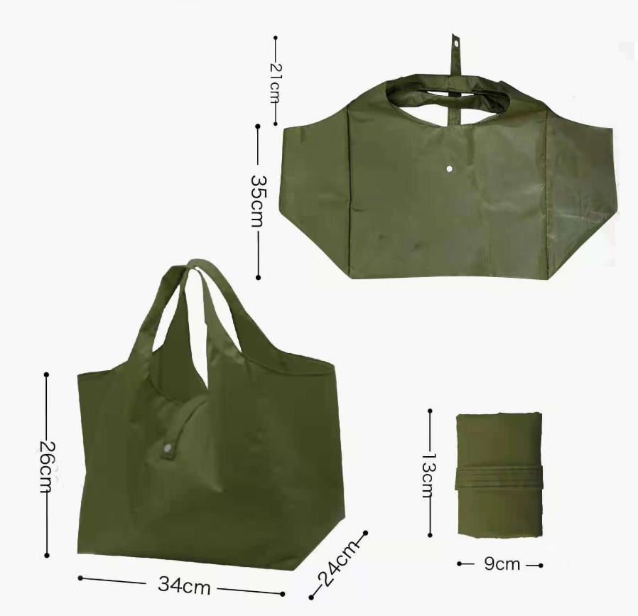 Large Eco-Friendly Shopping Bag, custom tote bag with logo imprint 3