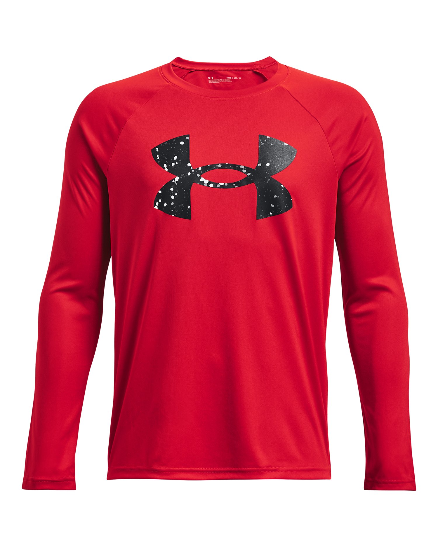 Boys' UA Tech Logo Fill Long Sleeve 6