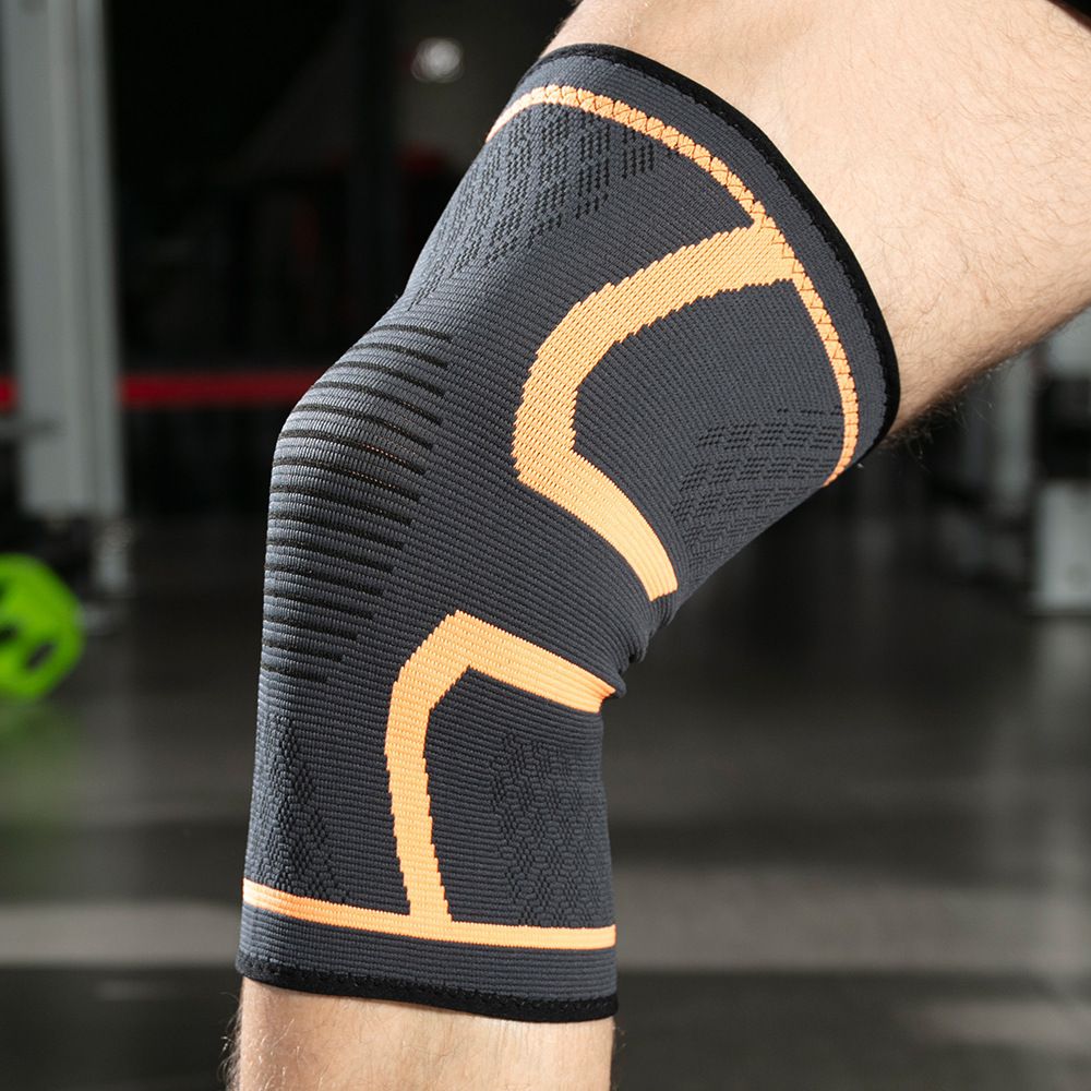 Running Fitness Outdoor Mountaineering Knitted Sports Knee Pads 3