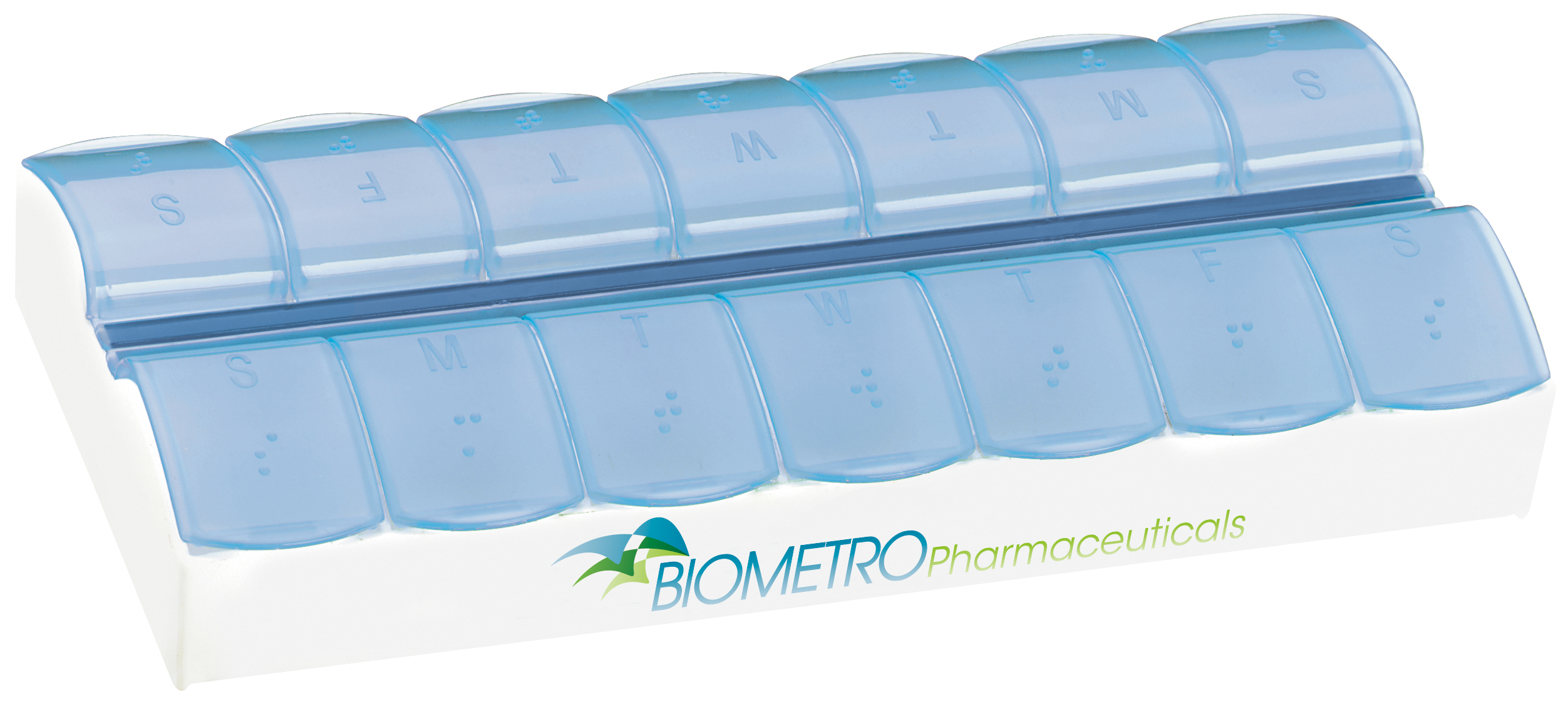 AM/PM Jumbo Easy Scoop Pill Box 6