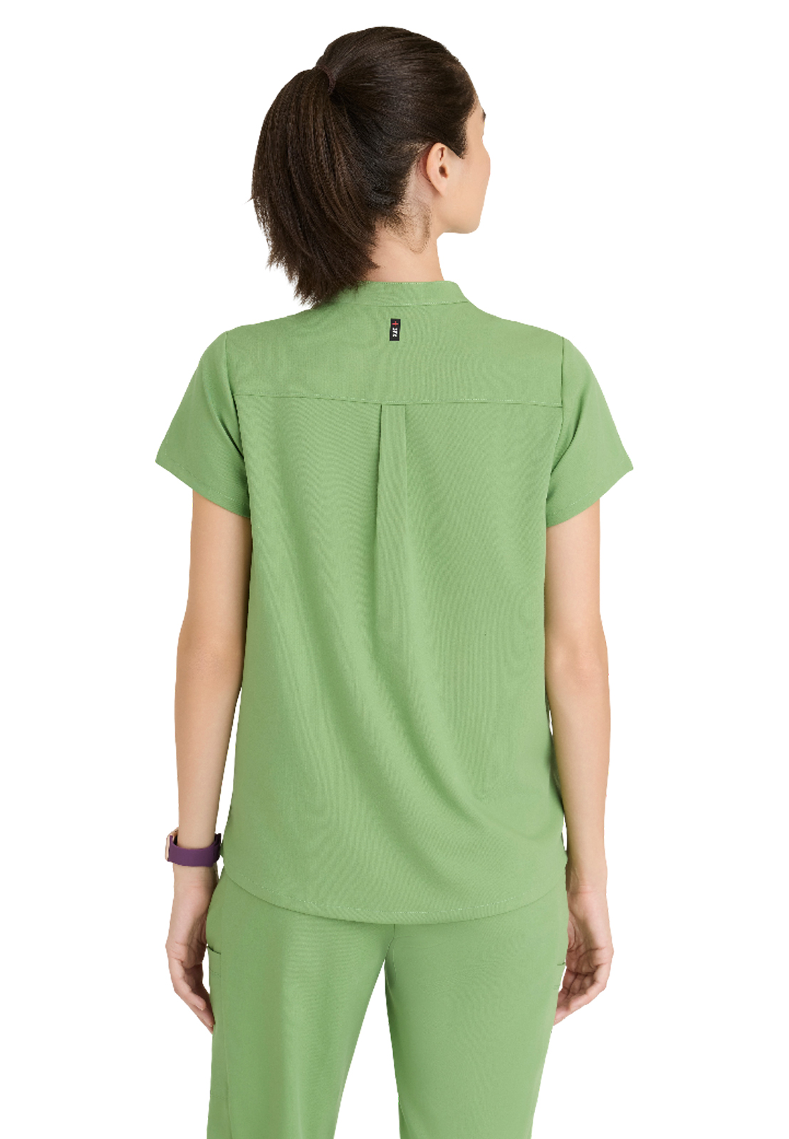 Grey's Anatomy Spandex Stretch - Women's Two-Pocket Avery Scrub Top 5