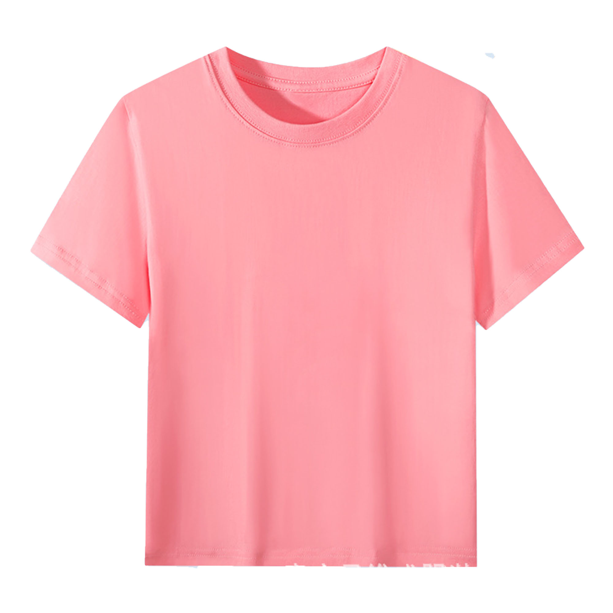 Pure Cotton Children's Short Sleeved T-shirt 6