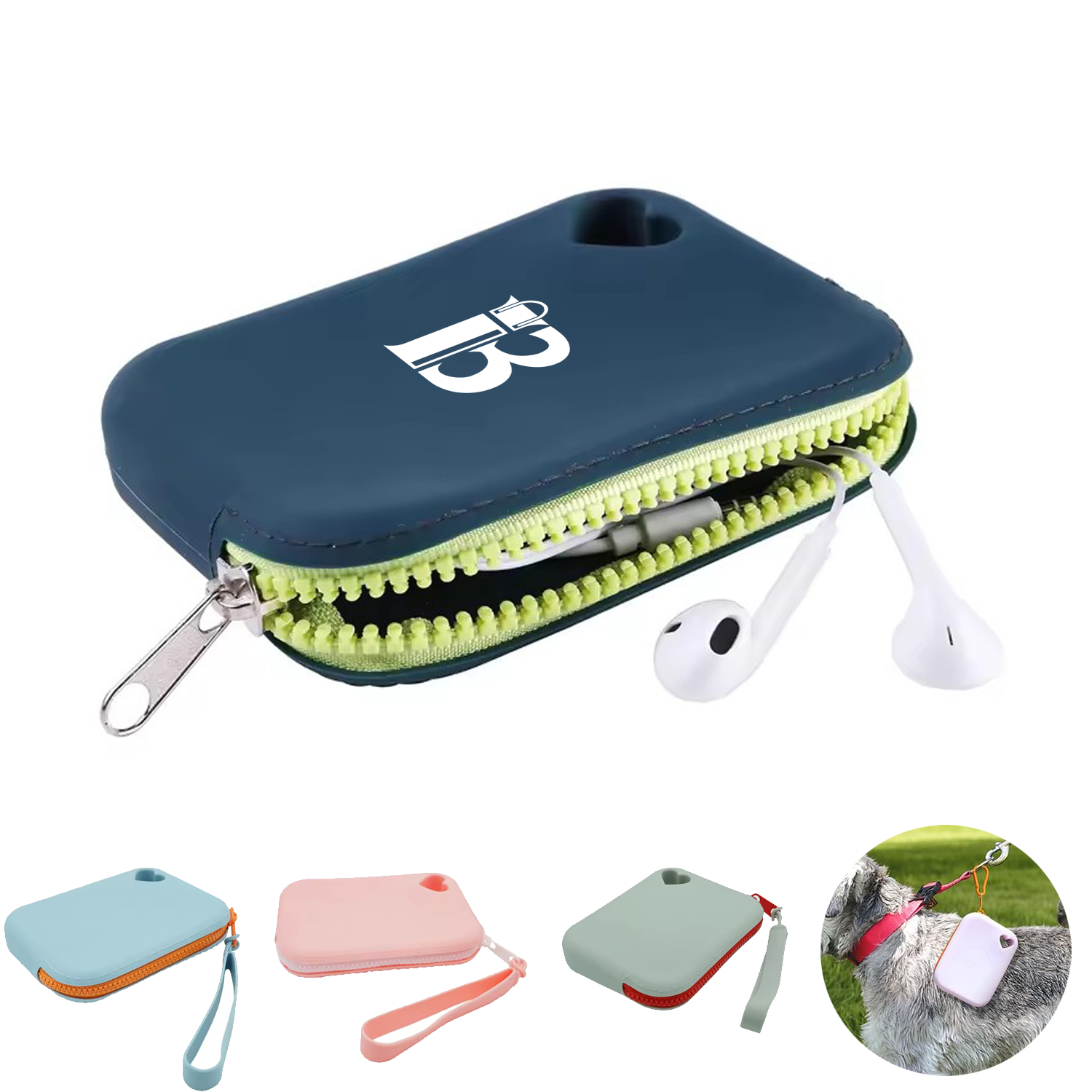 Portable Waterproof Love Creative Silicone Storage Bag 4