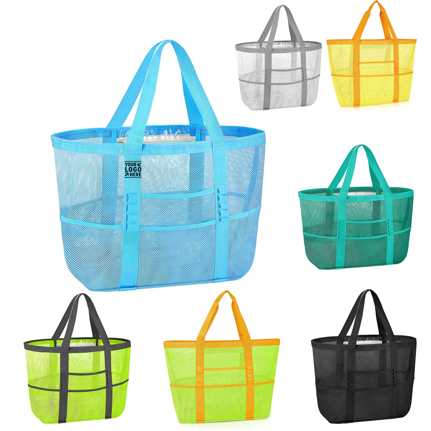 Toys Towel Large Mesh Beach Tote Pool Bag 3