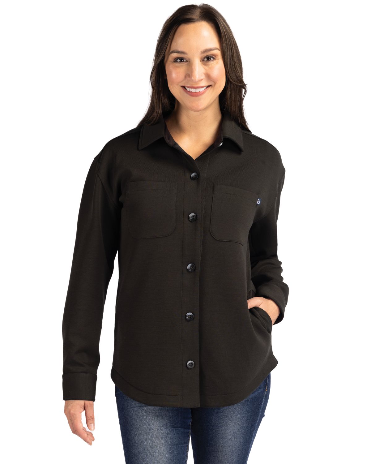 Roam Eco Recycled Womens Shirt Jacket