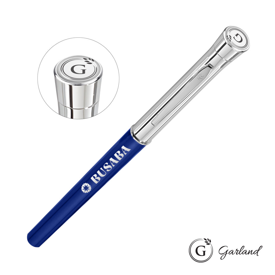 Garland® Monogram Rollerball Pen - Chrome 5