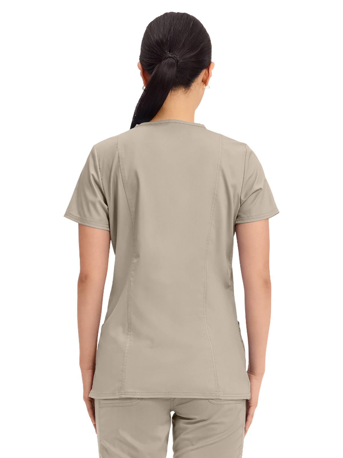 Cherokee - Workwear Revolution - Women's 3-Pocket V-Neck Top 24