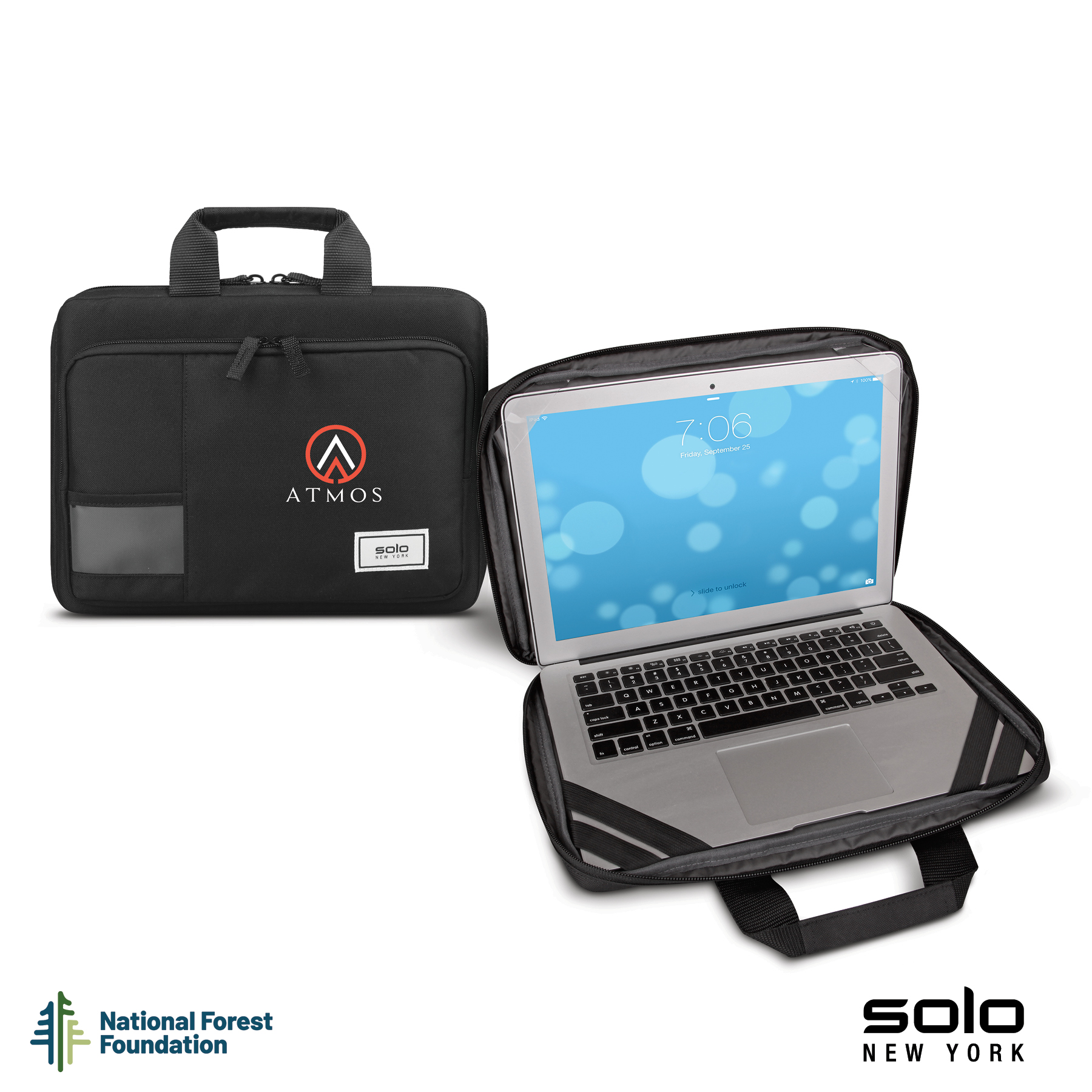 Solo New York Secure-Fit 13.3" RPET Chromebook Case 10