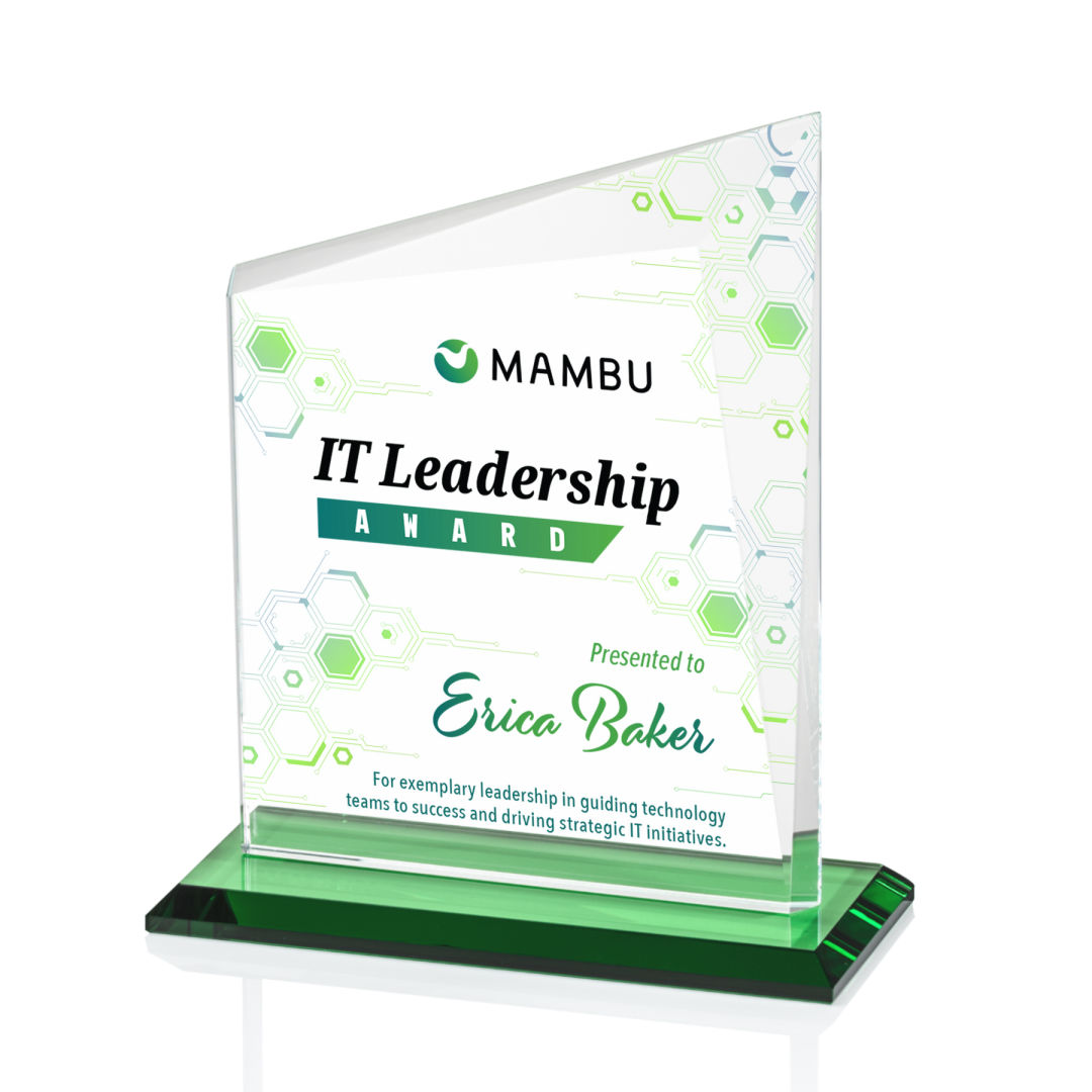 Bellamy VividPrint™ Award - Green 4